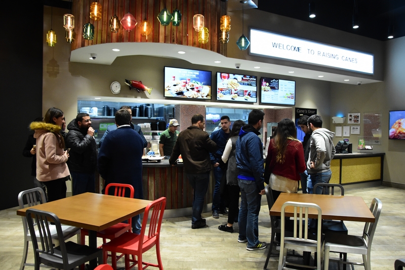 Opening of Raising Cane's